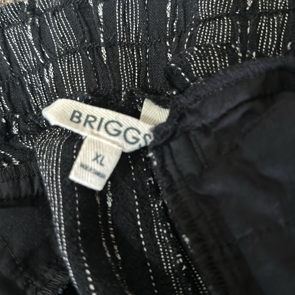 BRIGGS elastic black gray pant size xl - Picture 4 of 5